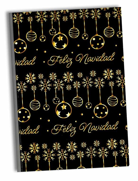 Papel de Regalo Navideño C/10 pzas N68