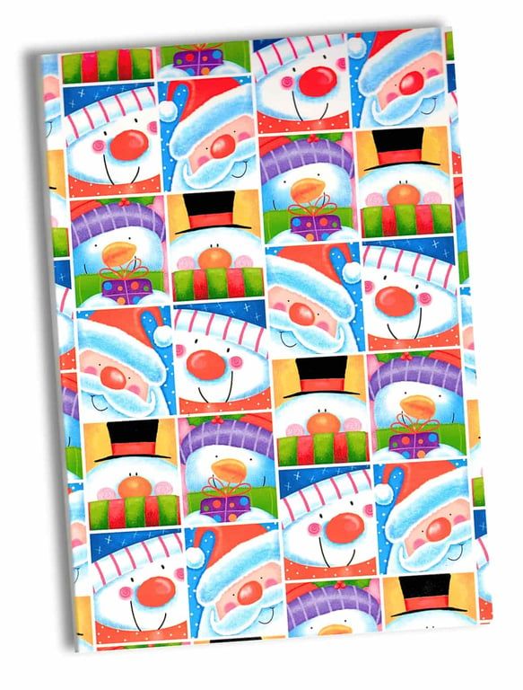 Papel de Regalo Navideño C/10 pzas N142