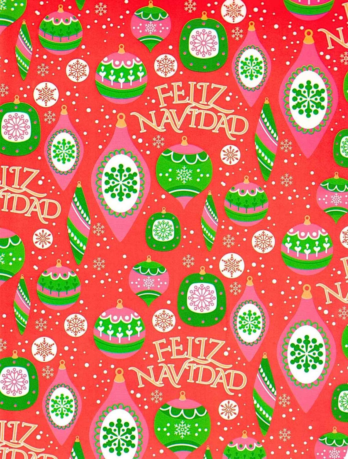 Papel de Regalo Navideño C/10 pzas N152