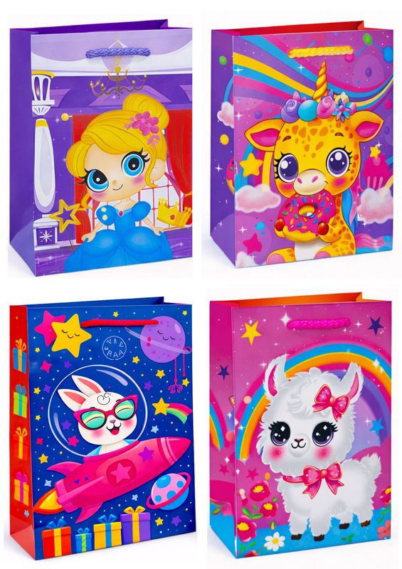 Bolsa Mediana c/10 pzas 19x27 cm niña