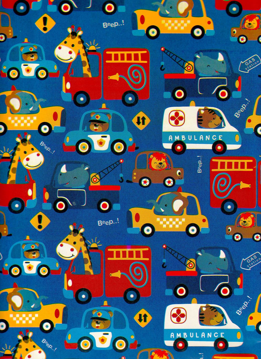 Papel de regalo c/10 pzas niño