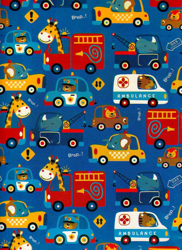 Papel de regalo c/10 pzas niño