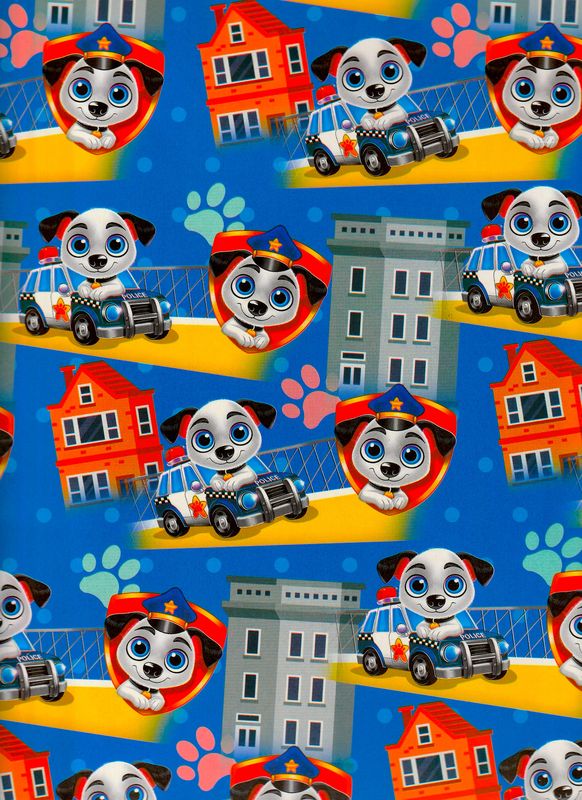 Papel de regalo c/10 pzas niño