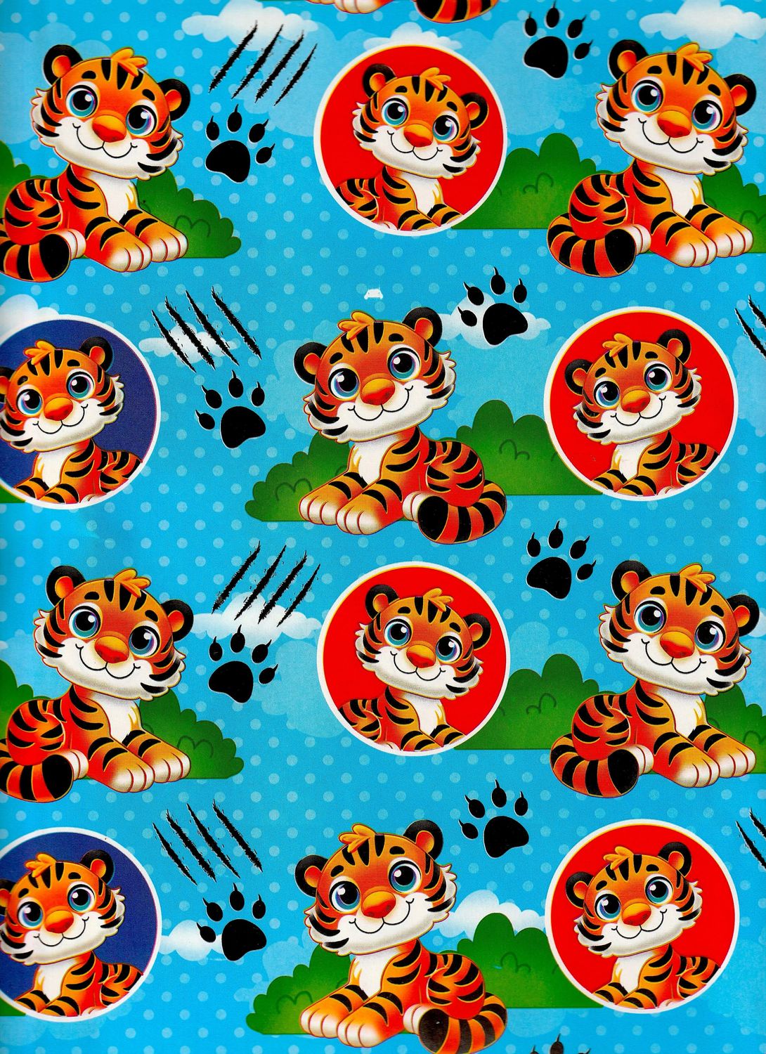 Papel de regalo c/10 pzas niño