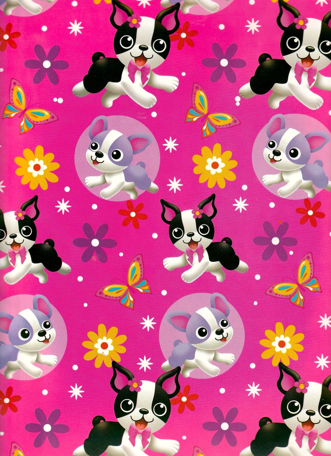 Papel de regalo c/10 pzas Dama