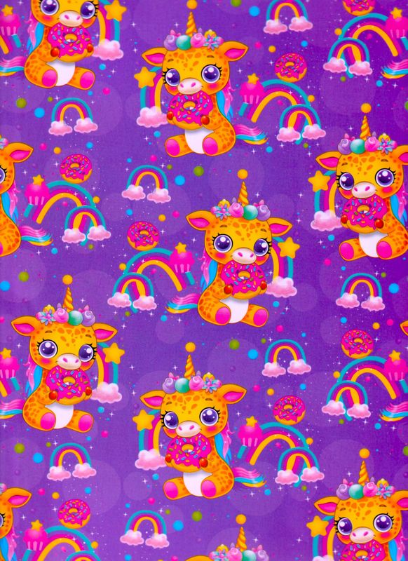 Papel de regalo c/10 pzas Niña