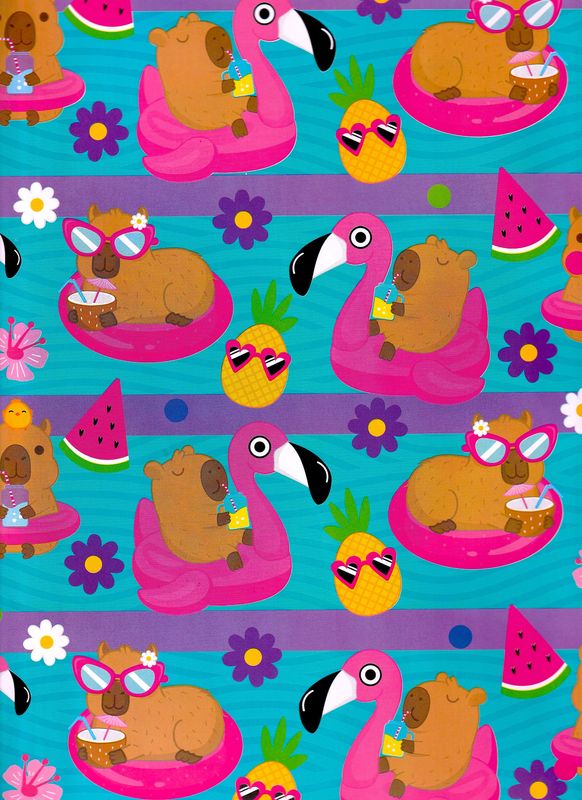 Papel de regalo c/10 pzas Niña Papel de regalo c/10 pzas Niña