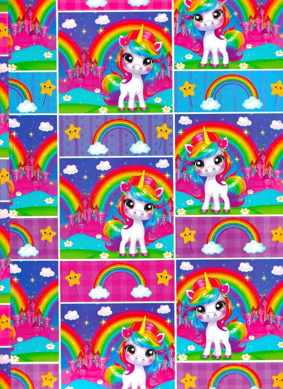 Papel de regalo c/10 pzas Niña