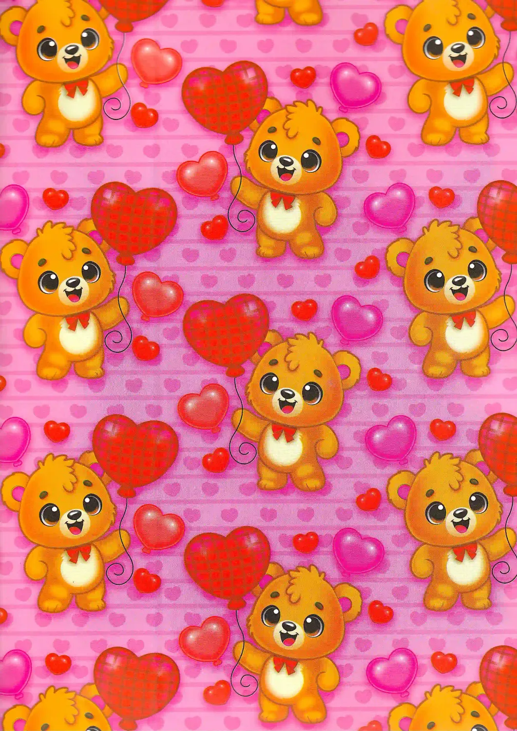 Papel de Regalo San Valentin C/10pzs Mod. A23