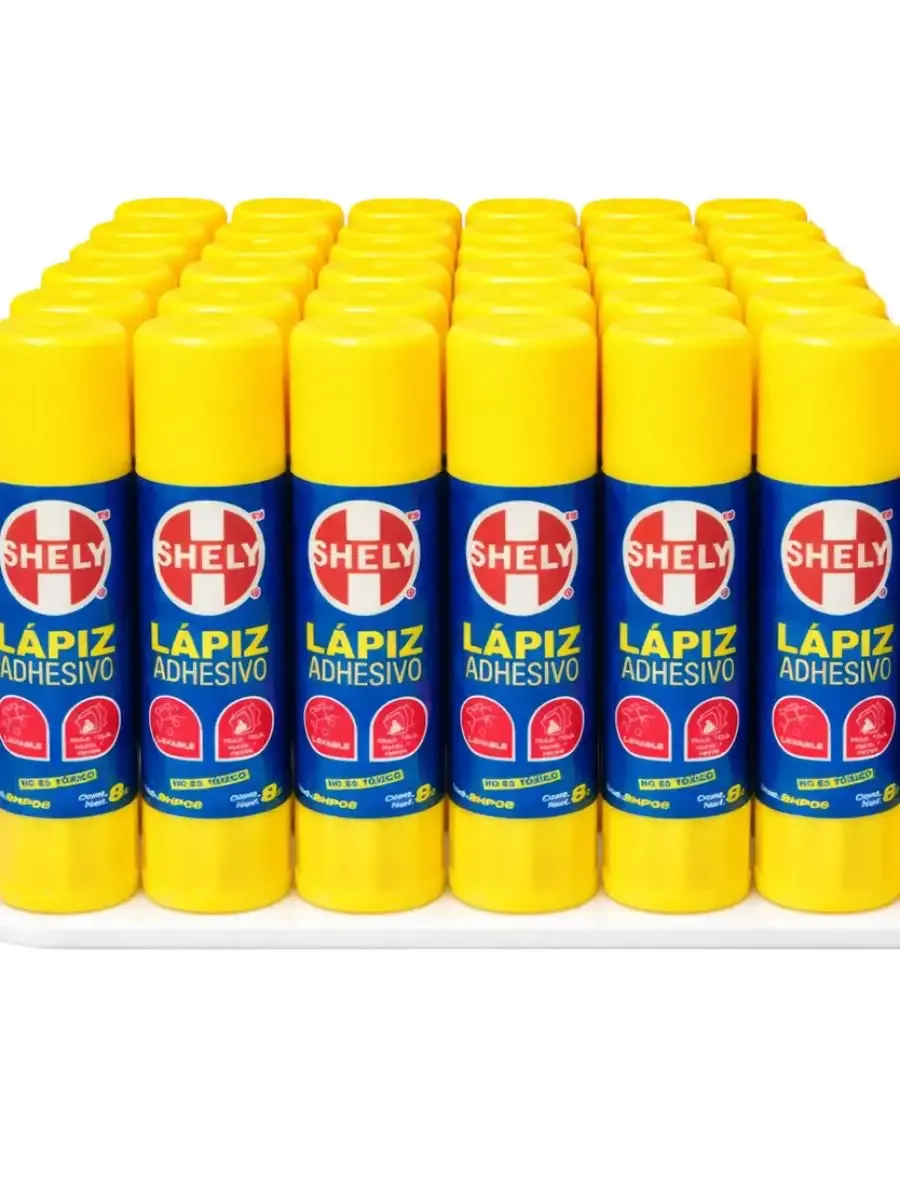 Pegamento en Barra 8g Shely (30 pzas) Pegamento en Barra 8g Shely (30 pzas)