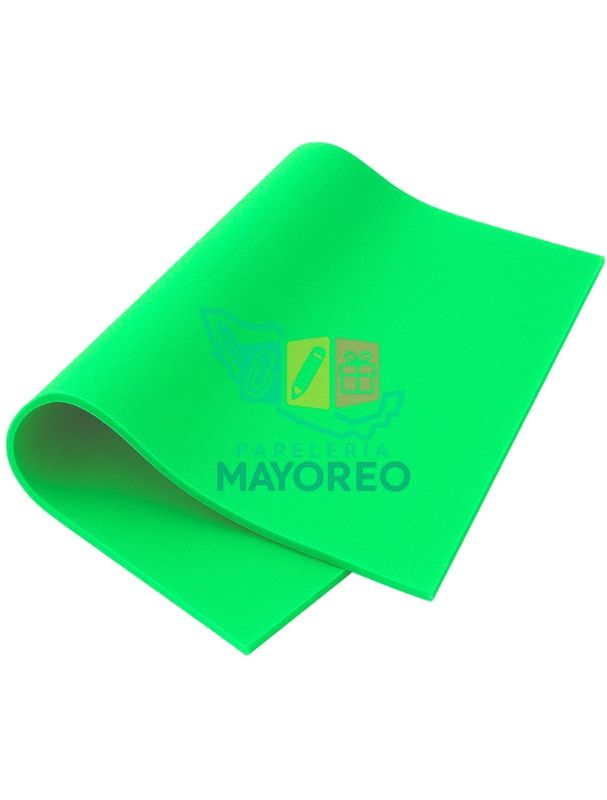 Foamy Pliego 90×70 cm – Verde limon #28- 1 pza Foamy Pliego 90×70 cm – Verde limon #28- 1 pza