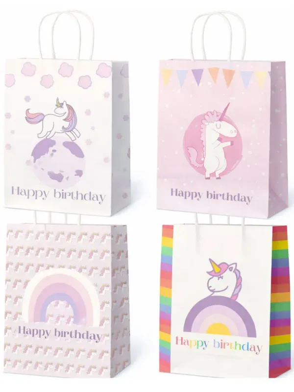 Bolsa Kraft con Asa 22x16cm (12 pzas)