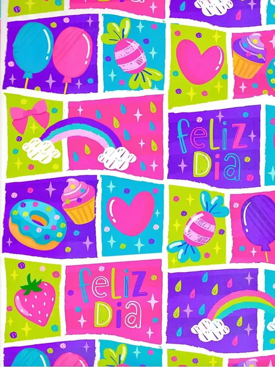 Papel de Regalo Figuras (P56) - 10 pzas Mayoreo Papel de Regalo Figuras (P56) - 10 pzas Mayoreo