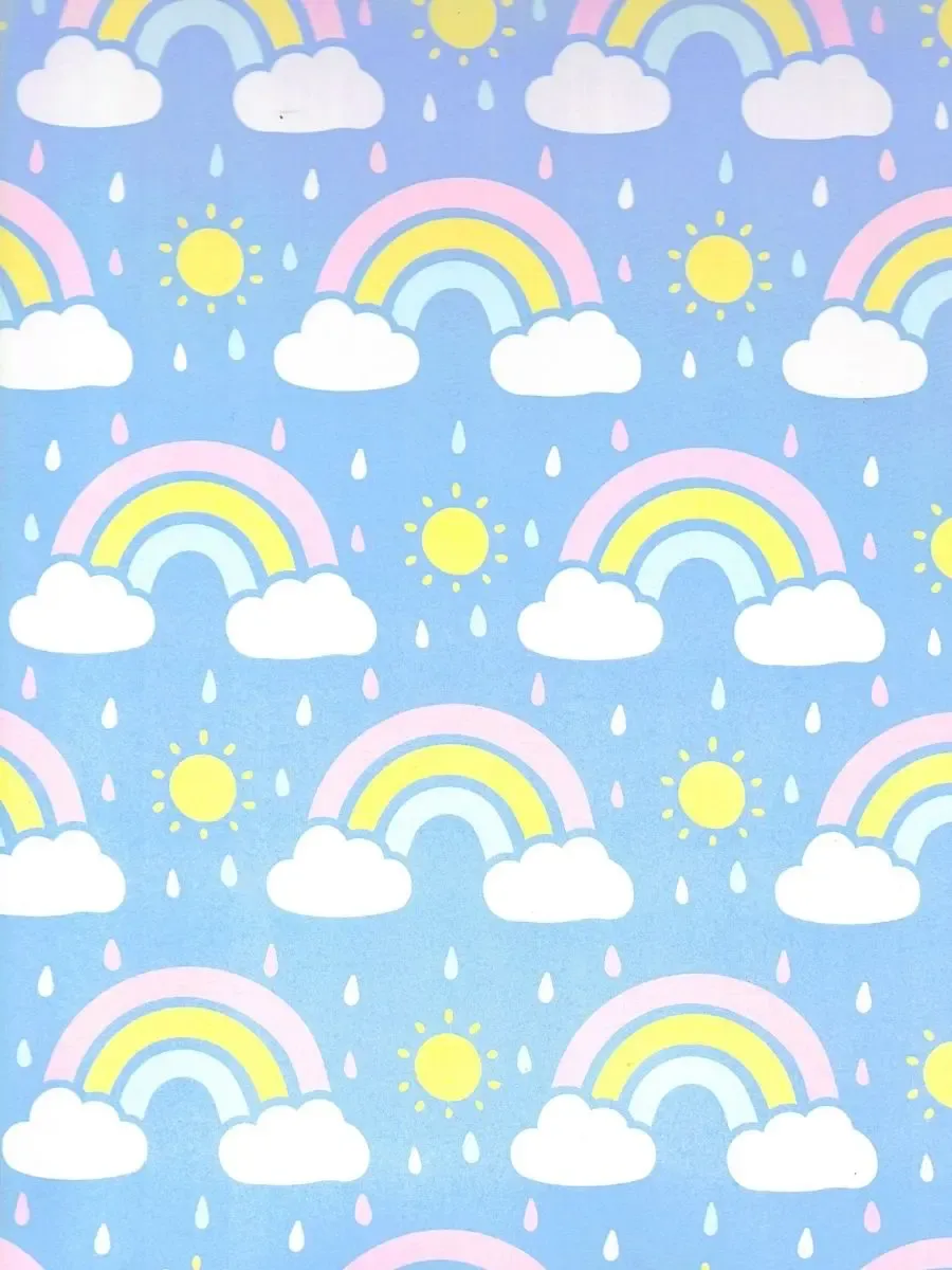 Papel de Regalo Arcoíris (P80) - 10 pzas Mayoreo Papel de Regalo Arcoíris (P80) - 10 pzas Mayoreo