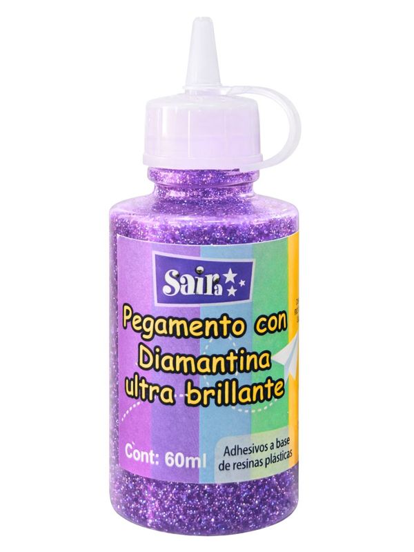 Pegadiamantina Saira lila 60ml Pegadiamantina Saira lila 60ml