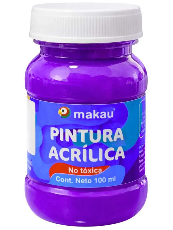Pintura Acrílica Makau Morado 100ml