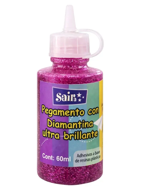 Pegadiamantina Saira Fucsia 60ml Pegadiamantina Saira Fucsia 60ml