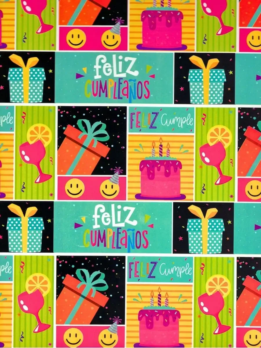Papel de Regalo Cumpleaños Divertido (P104) - 10 pzas Mayoreo Papel de Regalo Cumpleaños Divertido (P104) - 10 pzas Mayoreo