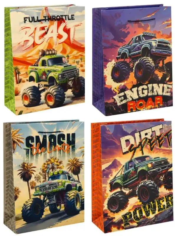 Bolsas de Regalo GR "Power" (8 pzs) - 36x25 cm Bolsas de Regalo GR "Power" (8 pzs) - 36x25 cm