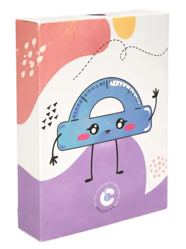 Transportador 180 Circular (Caja con 24 pzs) Caja de 24 transportadores circulares de 360 grados.