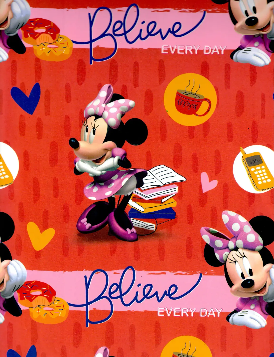 Surtido mayorista de papel de regalo Minnie Mouse Disney para México.