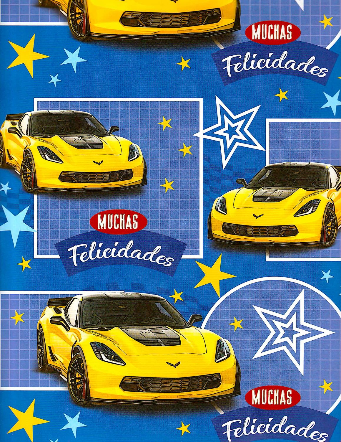 Paquete de 10 pliegos de papel de regalo Pad Color.