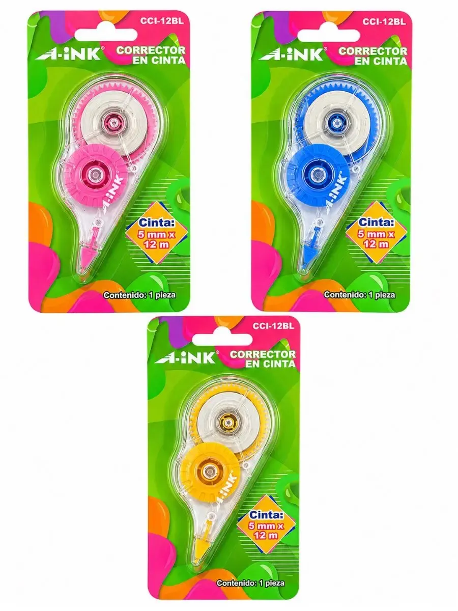 Corrector en cinta Aink de 12 metros de alta duración.