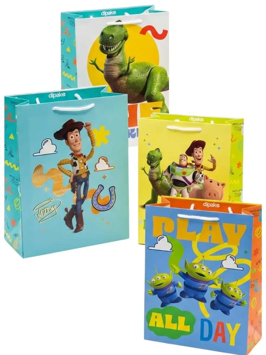 bolsa toy story 26x19cm pack 10 mayoreo mexico
