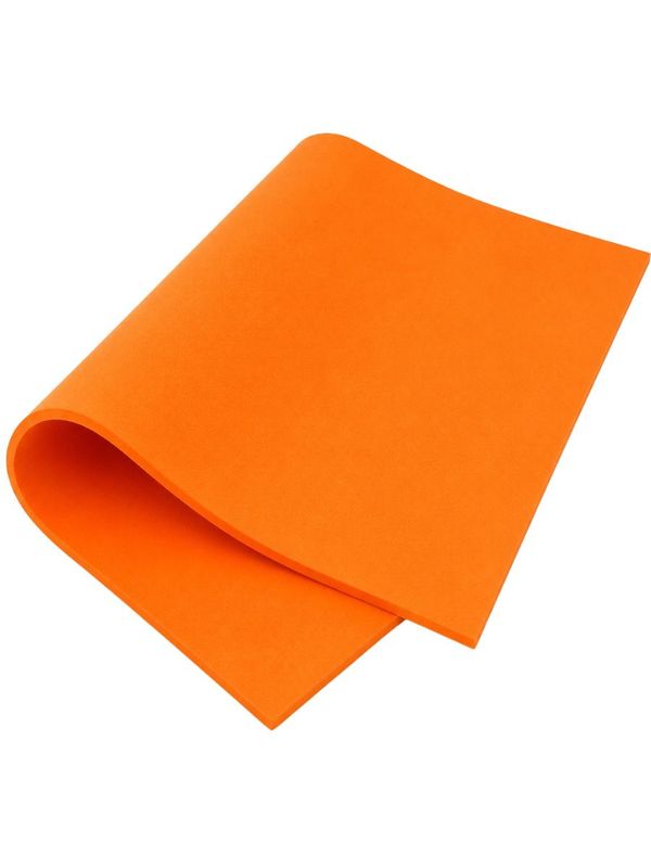 Foamy Pliego 70x90 cm naranja intenso (2 piezas) - Mayoreo Foamy Pliego 70x90 cm naranja intenso (2 piezas) - Mayoreo