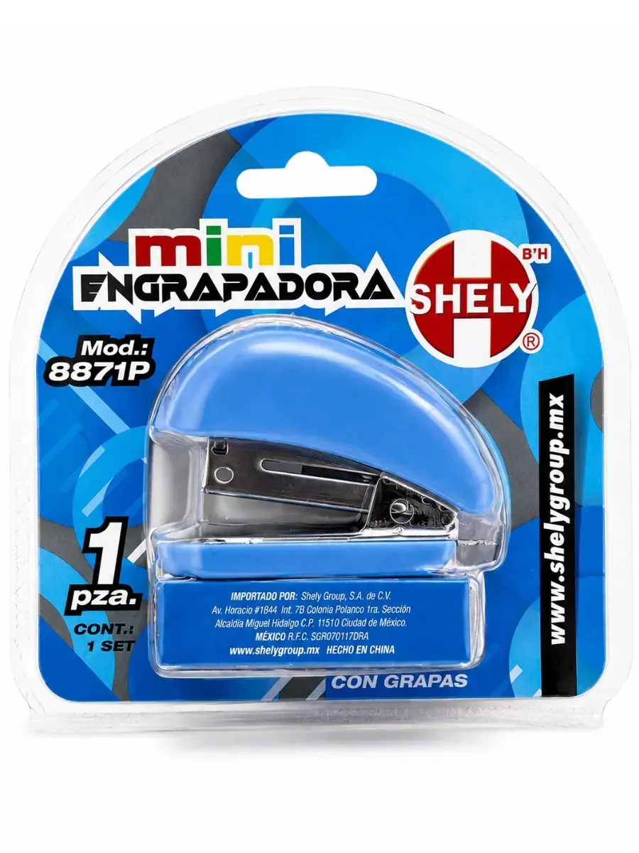 miniengrapadora shely 8871p mayoreo mexico con grapas