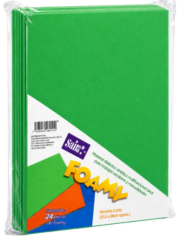 distribuidor foamy regular verde mayoreo mexico