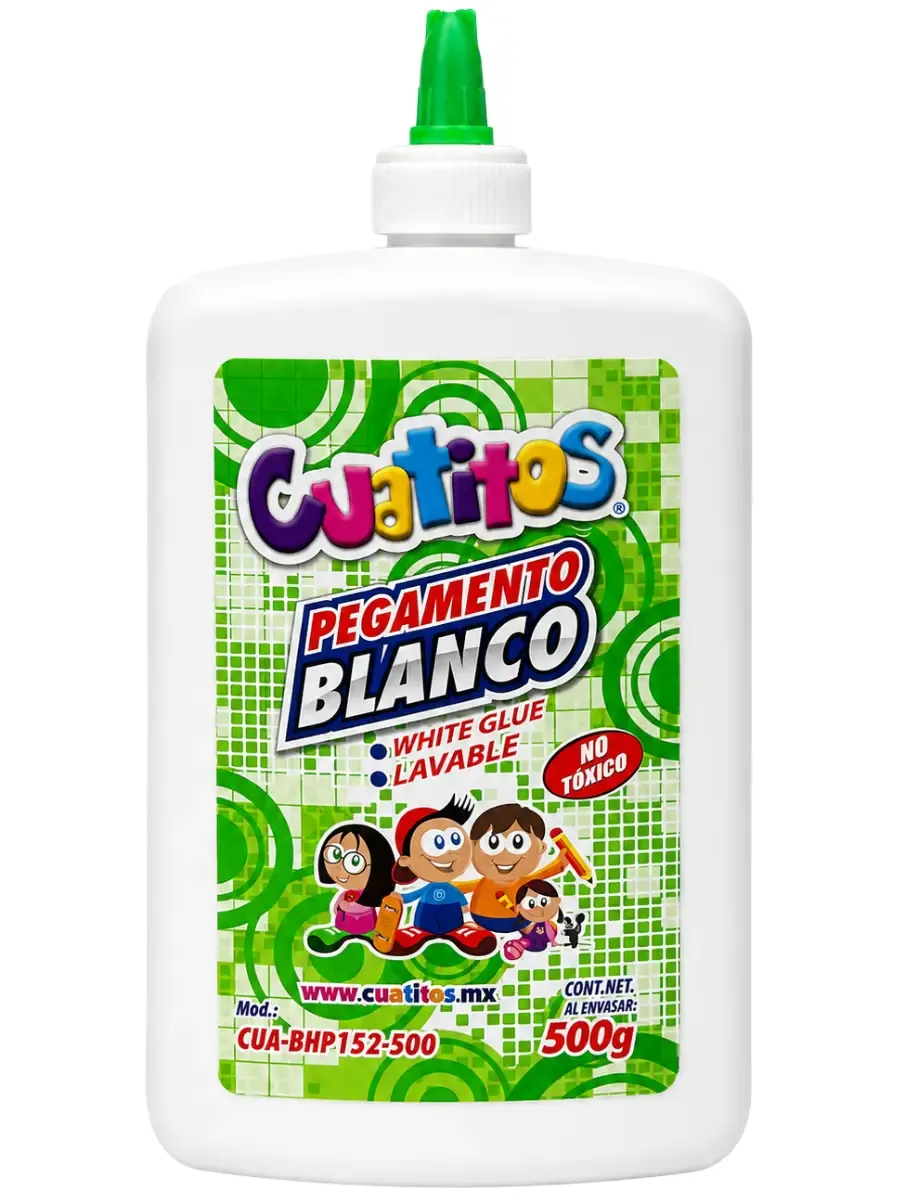 Pegamento Blanco 500g Cuatitos Shely - 1 pza pegamento blanco shely cuatitos 500g mayoreo mexico pieza