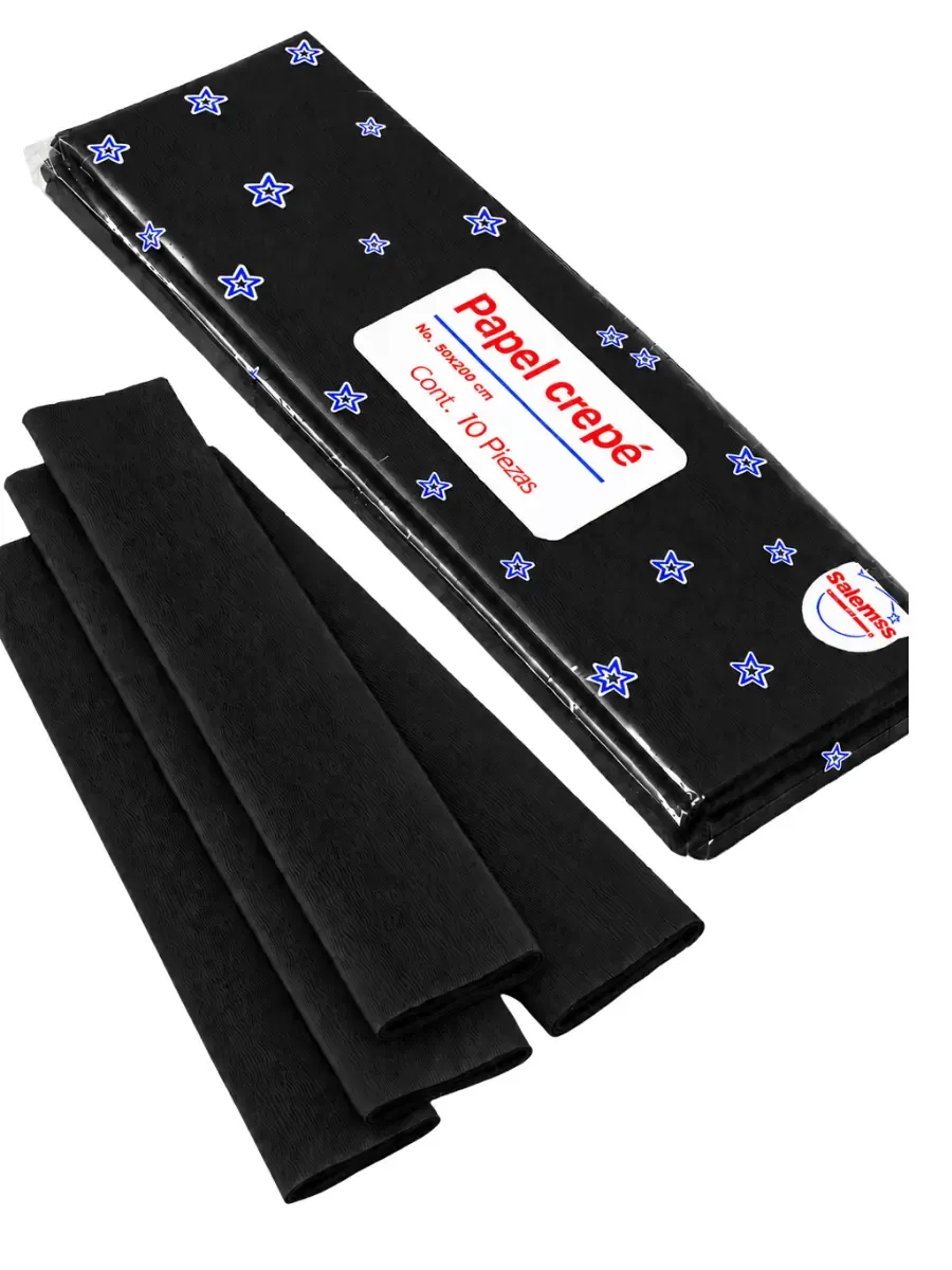 distribuidor papel crepe negro selanusa mayoreo mexico