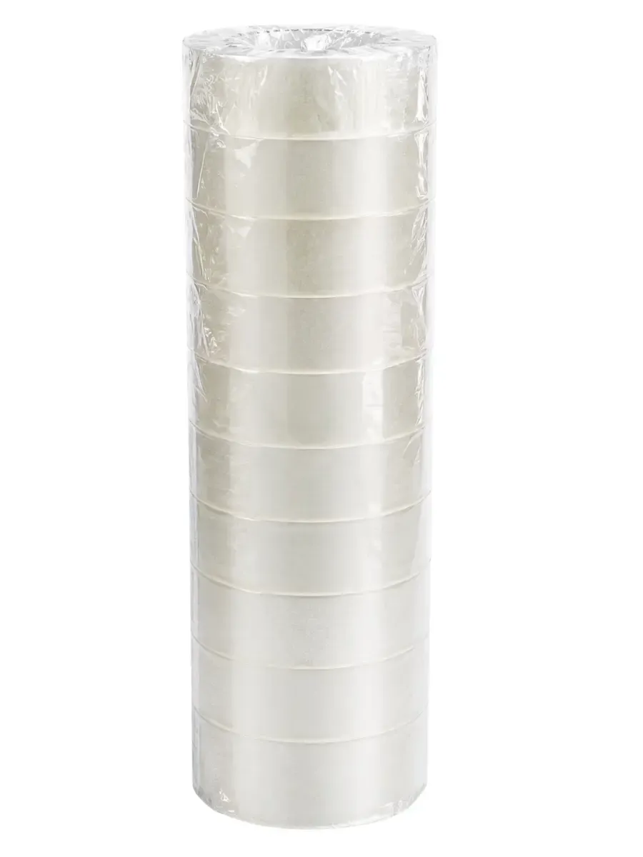 cintas metalicas transparente mayoreo 12pzas rollos paquete