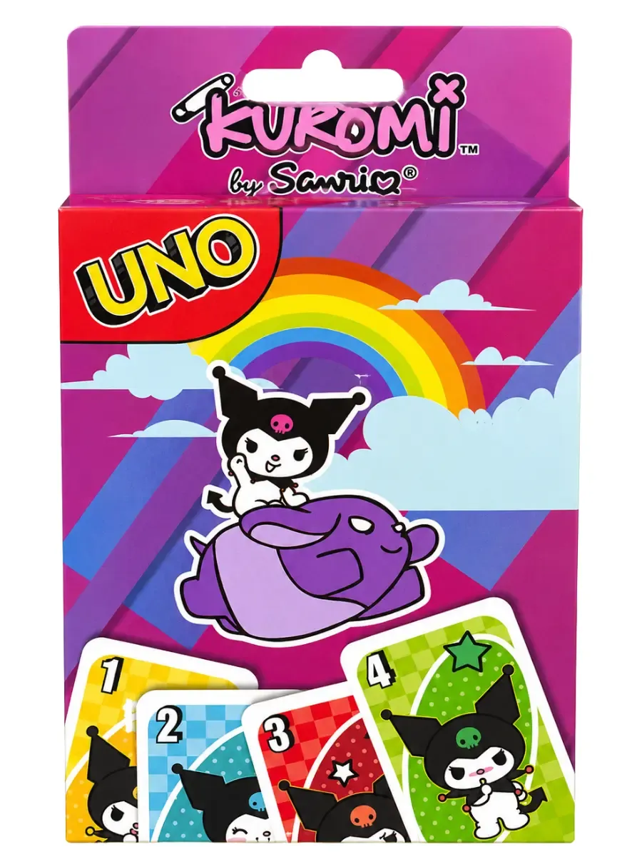 juego cartas uno kuromi mayoreo mexico baraja sanrio infantil