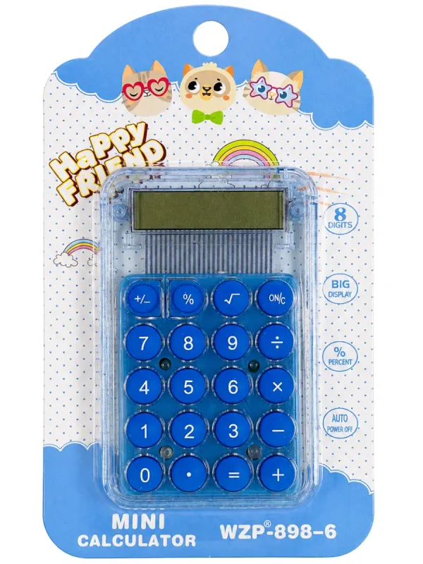 calculadora de bolsillo basica mayoreo escolar oficina