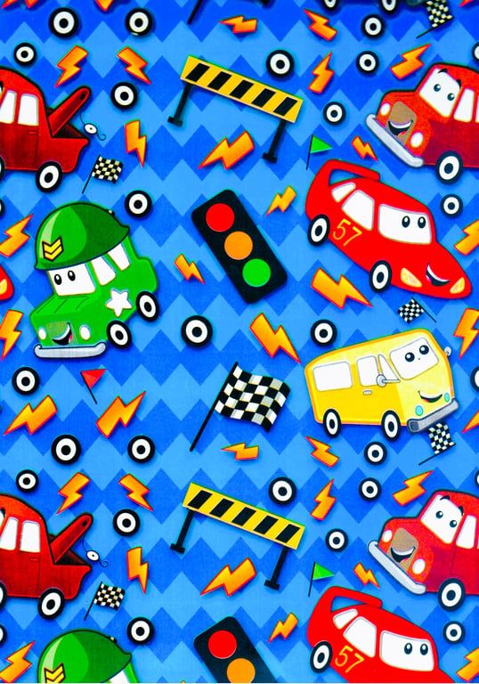 Papel de regalo c/10 pzas niño Mod. 20
