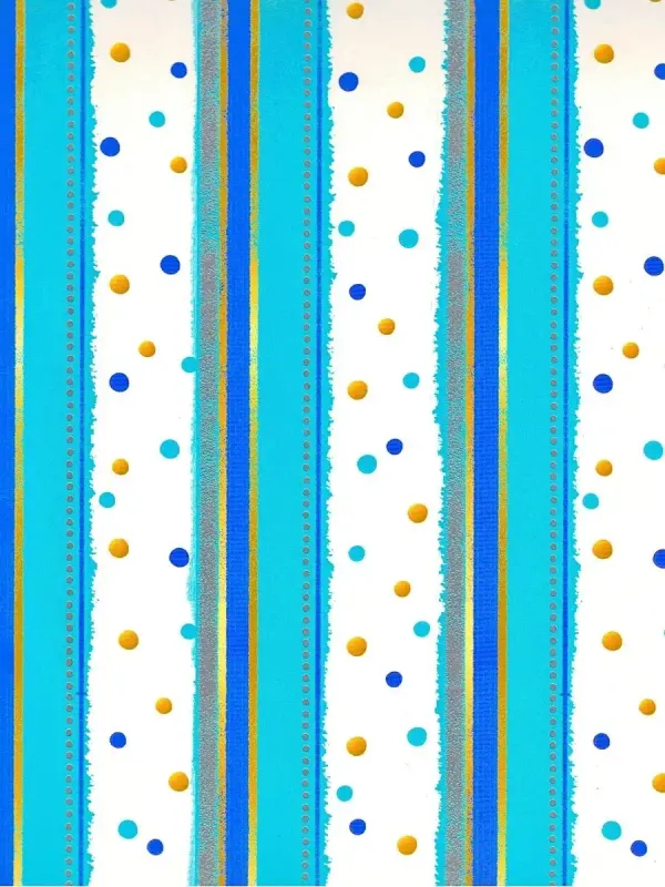 Papel de Regalo Lineas Azules (P64) - 10 pzas Mayoreo Papel de Regalo Lineas Azules (P64) - 10 pzas Mayoreo