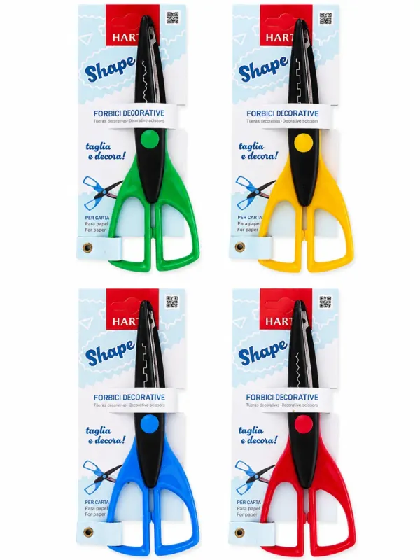 tijeras decorativas harty paquete 4 piezas mayoreo