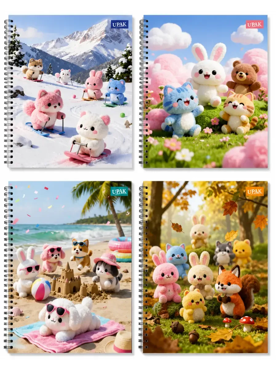 Cuaderno Upak 100h Cuadro 7mm – Burbujitas 2026 Cuaderno Upak 100h Cuadro 7mm – Burbujitas 2026