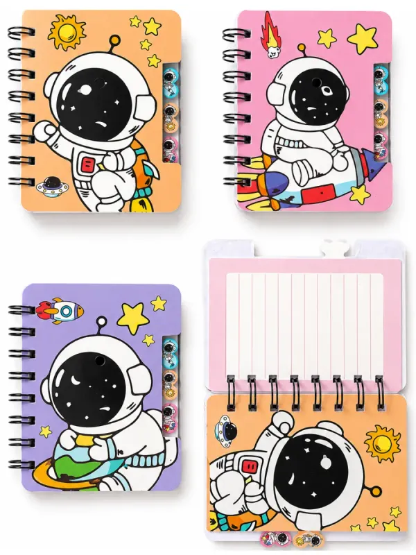 Libreta de Apuntes 12x10cm 1pza Astronauta