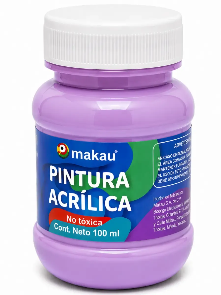 Pintura Acrílica Makau Lila 100 ml Pintura acrílica Makau lila 100 ml