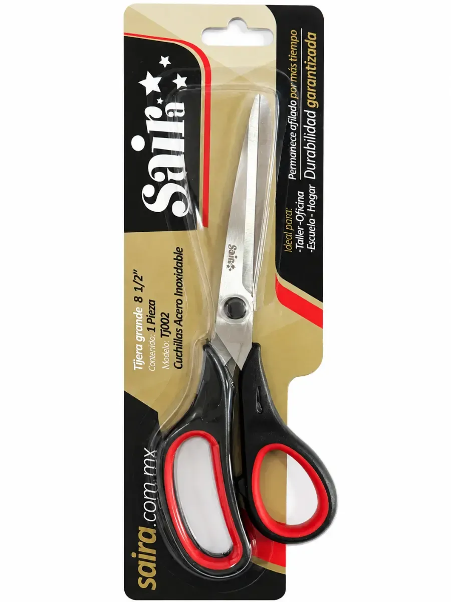 Tijera para tela Saira de 8.5 pulgadas modelo TJ002 uso múltiple