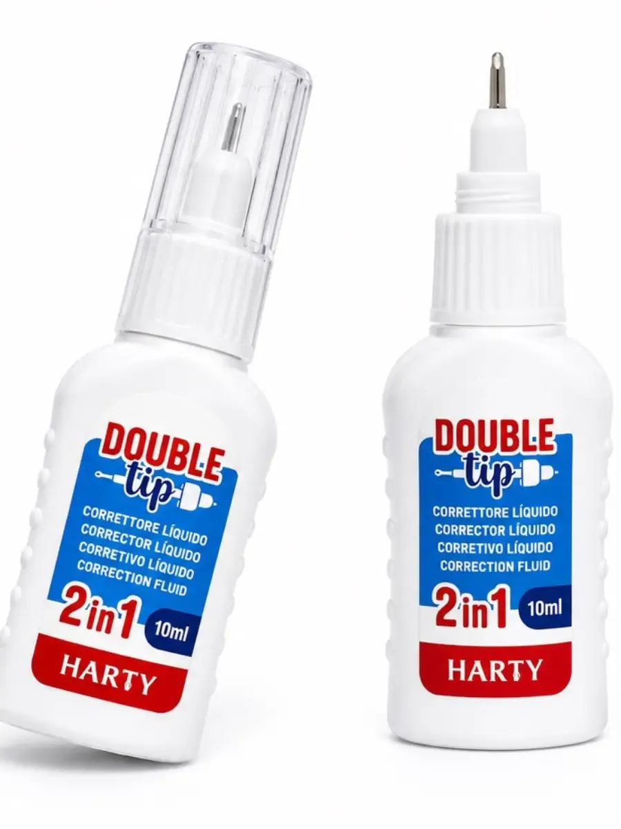Corrector 2 en 1 pluma y brocha marca Harty mayoreo