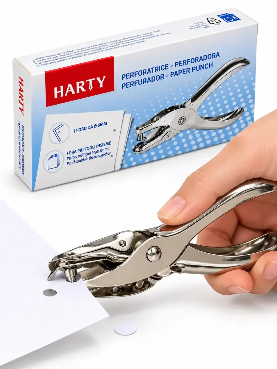 Perforadora de un orificio metálica Harty 6 mm al por mayor