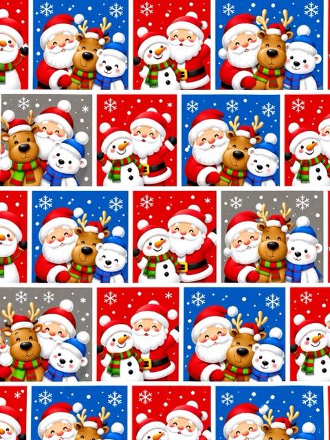 Papel de Regalo Navideño c/10 – Mayoreo