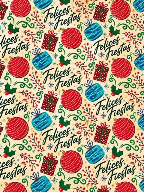 Papel de Regalo Navideño Kraft c/10 – Mayoreo