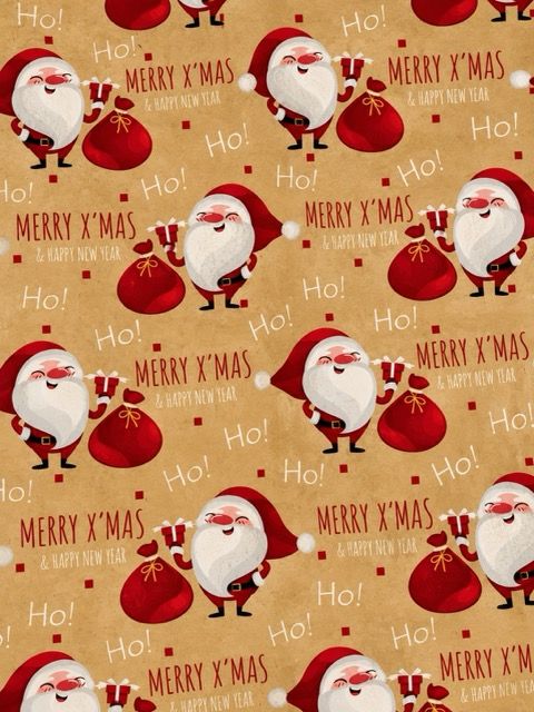 Papel de Regalo Navideño Kraft c/10 – Mayoreo Papel de Regalo Navideño Kraft c/10 – Mayoreo