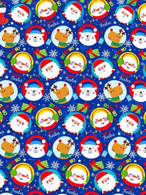 Papel de Regalo Navideño c/10 – Mayoreo