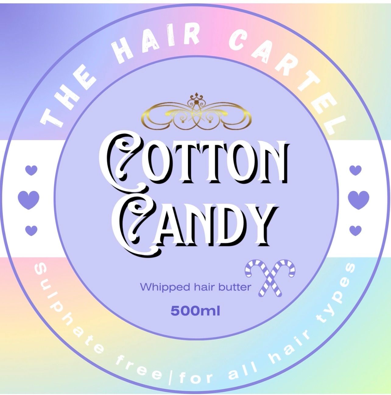 Cotton Candy Whipped Hair Butter